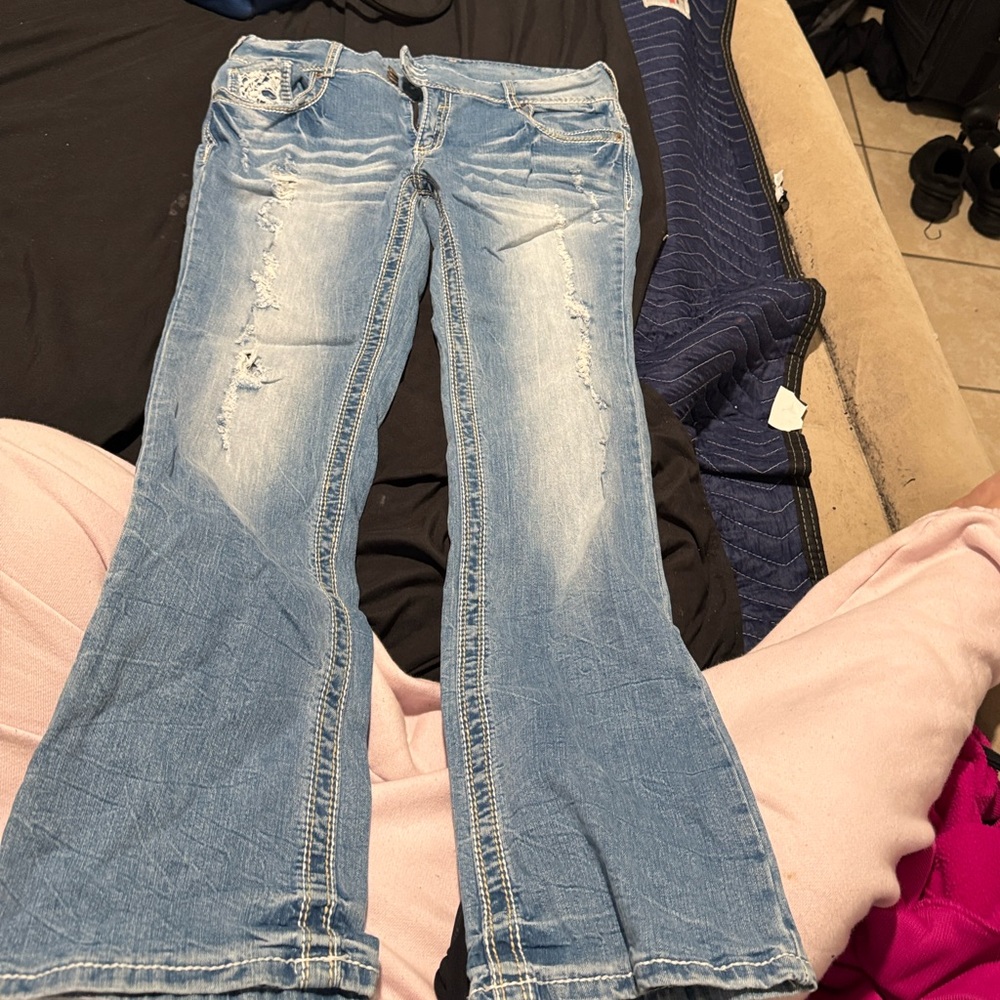 Amethyst Jeans Classic Blue Denim